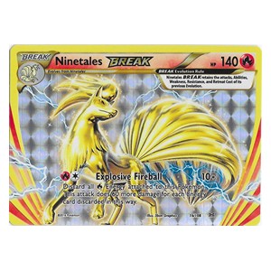 Ninetales BREAK EVO-16 Holo Rare Near Mint Englisch