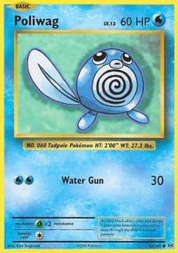 Poliwag EVO-23 Common Excellent Englisch Reverse Holo