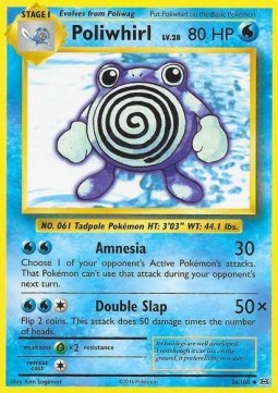 Poliwhirl EVO-24 Uncommon Excellent Englisch Reverse Holo