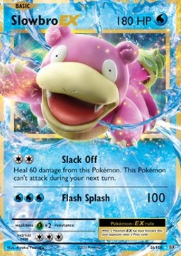 Slowbro EX EVO-26 Ultra Rare Excellent Englisch