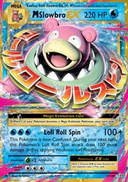 MSlowbro EX EVO-27 Ultra Rare Played Spanisch