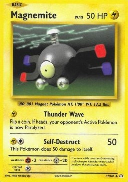 Magnemite EVO-37 Common Excellent Englisch Reverse Holo