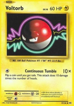 Voltorb EVO-39 Common Excellent Englisch Reverse Holo