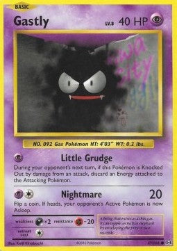 Gastly EVO-47 Common Excellent Englisch