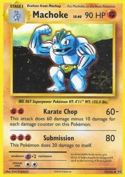 Machoke EVO-58 Uncommon Near Mint Englisch Reverse Holo