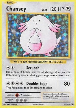 Chansey EVO-70 Holo Rare Excellent Englisch Reverse Holo