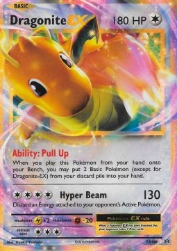 Dragonite EX EVO-72 Ultra Rare Near Mint Englisch