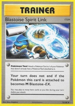 Blastoise Spirit Link EVO-73 Uncommon Near Mint Englisch Reverse Holo