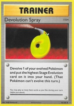 Devolution Spray EVO-76 Uncommon Excellent Englisch Reverse Holo