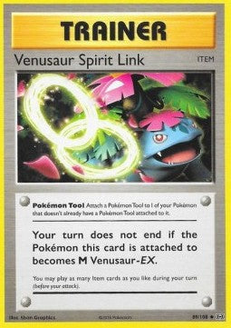 Venusaur Spirit Link EVO-89 Uncommon Excellent Englisch Reverse Holo