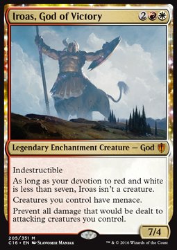 Iroas, God of Victory C16-205 Mythic Excellent Englisch