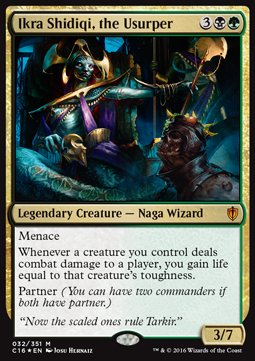 Ikra Shidiqi, the Usurper C16-32 Mythic Good Englisch Foil