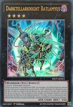 Finsternritter Batlamyus INOV-DE051 Ultra Rare Near Mint Deutsch 1. Auflage