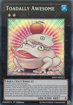 Krötellig umwerfend INOV-052 Secret Rare Excellent Deutsch
