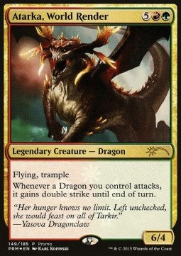 Atarka, World Render RSP-2015-2 Rare Played Englisch Foil