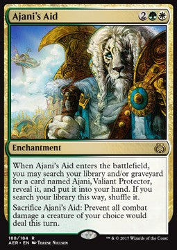 Ajani's Aid AER-188 Rare Good Englisch