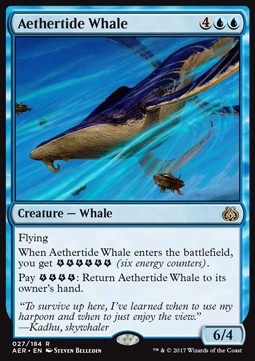 Aethertide Whale AER-27 Rare Good Englisch