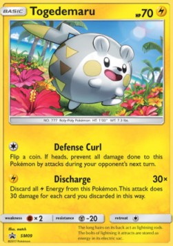 Togedemaru SM-09 Promo Good Englisch
