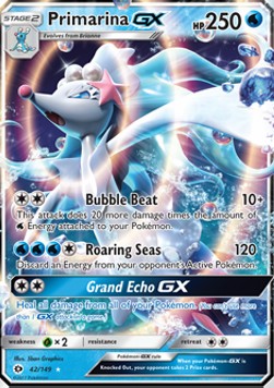 Primarina GX SUM-42 Ultra Rare Near Mint Englisch