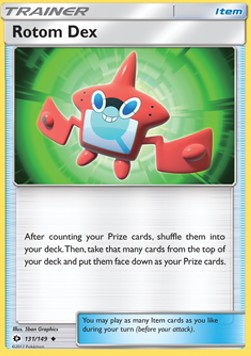 Rotom-Pokédex SUM-131 Uncommon Excellent Deutsch Reverse Holo
