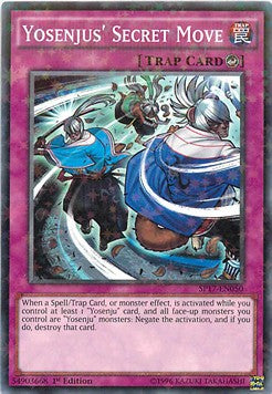 Yosenjus Geheimer Schlag (V.2) SP17-050 Starfoil Rare Poor Deutsch 1. Auflage