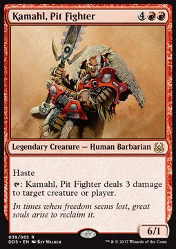 Kamahl, Pit Fighter DDS-39 Rare Excellent Englisch