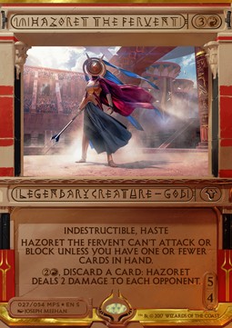 Hazoret the Fervent AKHI-27 Masterpiece Excellent Englisch Foil