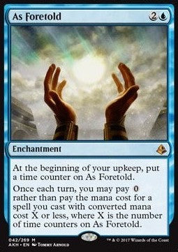 As Foretold AKH-42 Mythic Good Englisch