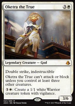 Oketra the True AKH-21 Mythic Good Englisch