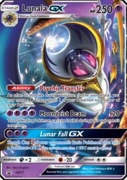 Lunala GX SM-17 Promo Light Played Deutsch