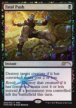 Fatal Push FNM- Rare Excellent Englisch Foil