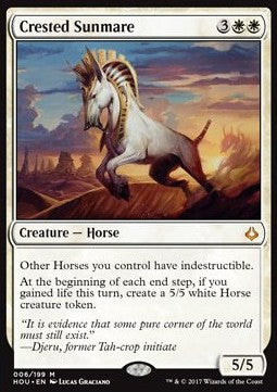 Crested Sunmare HOU-6 Mythic Light Played Englisch