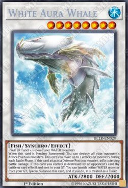 Weißer Aurawal BLLR-020 Secret Rare Excellent Deutsch 1. Auflage