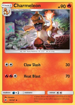 Charmeleon BUS-19 Uncommon Played Deutsch