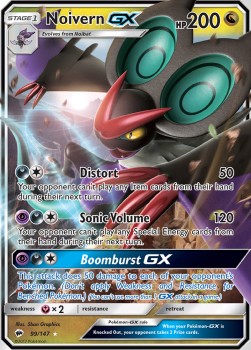 Noivern GX BUS-99 Ultra Rare Poor Englisch