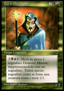 Boris Devilboon LEIT- Rare Light Played Italienisch