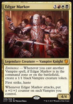 Edgar Markov (V.1) C17-36 Mythic Played Englisch Foil
