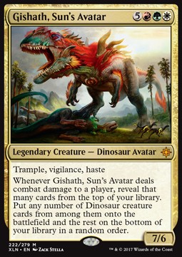 Gishath, Sun's Avatar XLN-222 Mythic Good Englisch