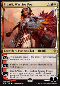 Huatli, Warrior Poet XLN-224 Mythic Light Played Englisch