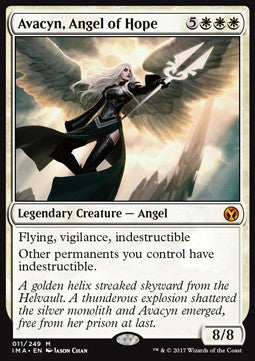 Avacyn, Angel of Hope IMA-11 Mythic Light Played Englisch