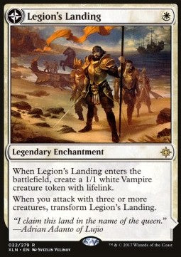 Legion's Landing / Adanto, the First Fort XLN-22 Rare Light Played Englisch