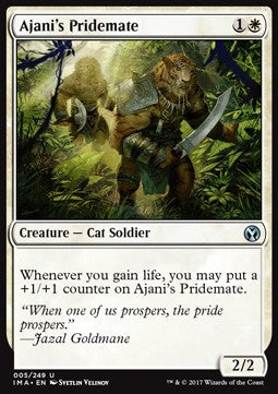 Ajani's Pridemate IMA-5 Uncommon Near Mint Englisch