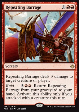 Repeating Barrage XLN-156 Rare Near Mint Englisch