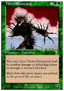 Dornenelementar 7ED-273 Rare Excellent Deutsch Foil