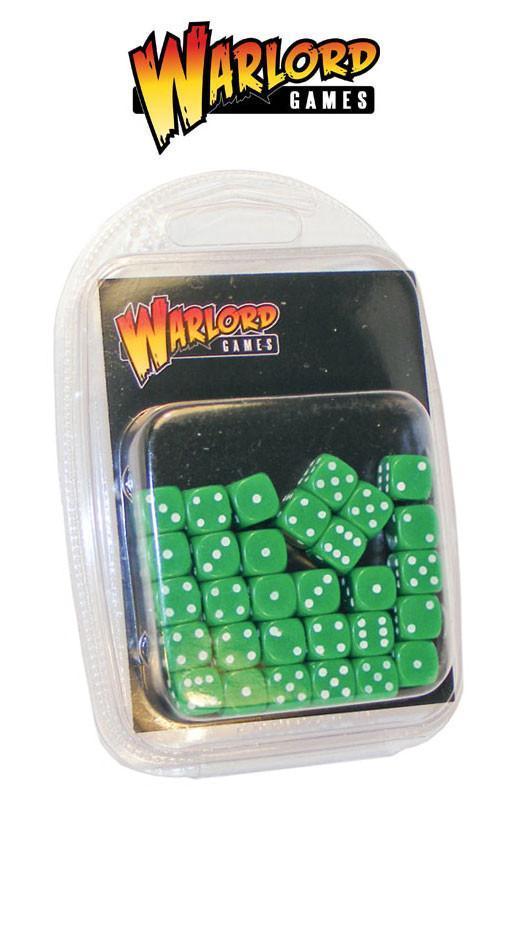 30 Green D6 (10mm)