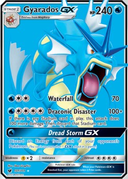 Gyarados GX CIN-101 Ultra Rare Excellent Englisch