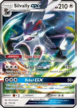 Silvally GX UPR-116 Ultra Rare Poor Deutsch