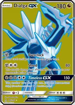 Dialga GX UPR-146 Ultra Rare Poor Deutsch