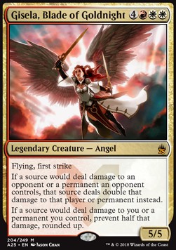 Gisela, Blade of Goldnight A25-204 Mythic Light Played Englisch