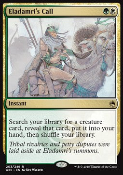 Eladamri's Call A25-203 Rare Good Englisch